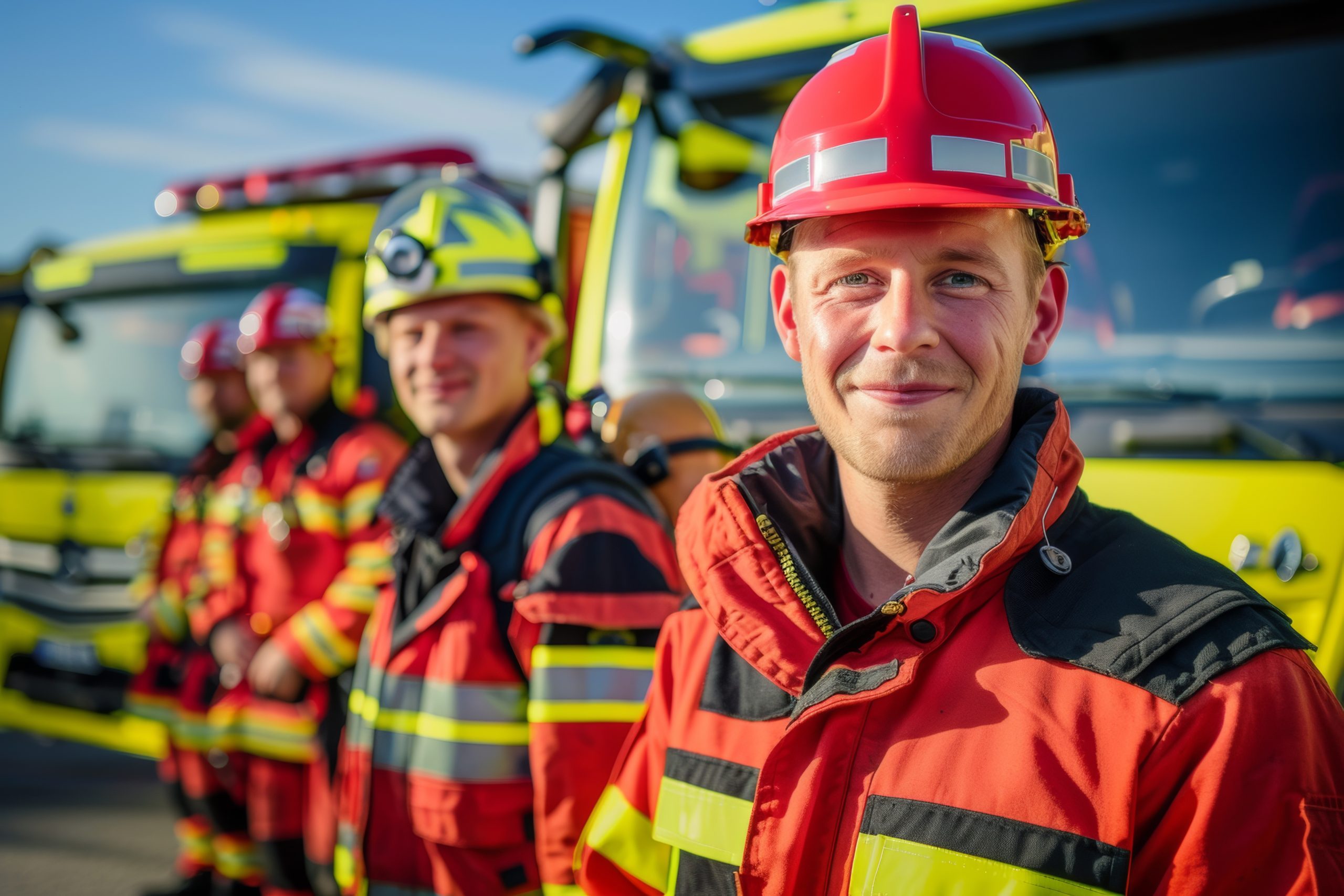 En bild på räddningstjänsten